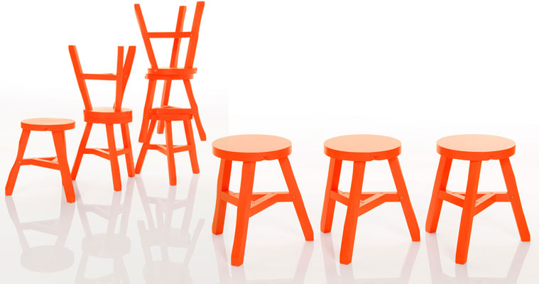 Tabouret Offcut - Tom Dixon