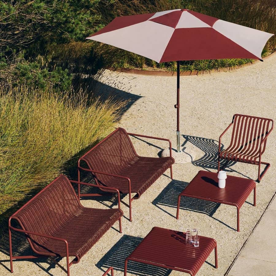 Parasol Terrazza Hexagon Ø 300 cm Hay - parasols terrasse