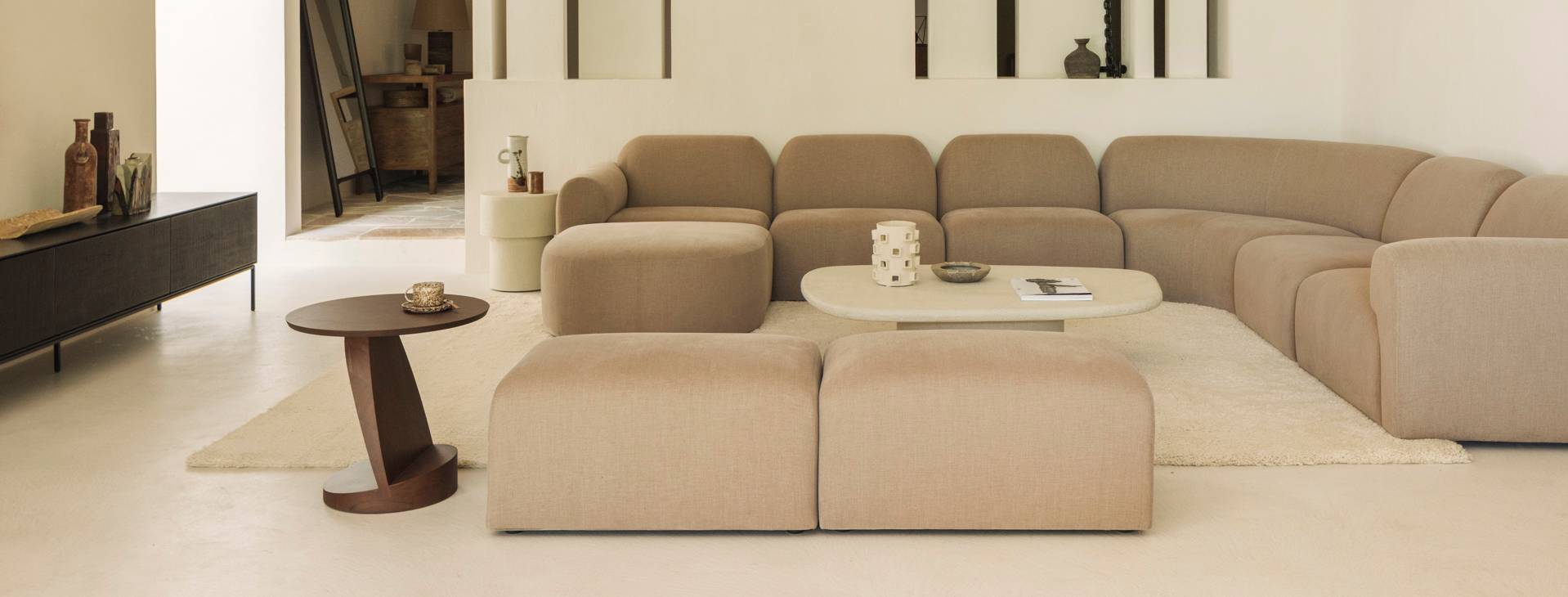 Canapé Bulky Ethnicraft - Nouvelle collection ethnicraft