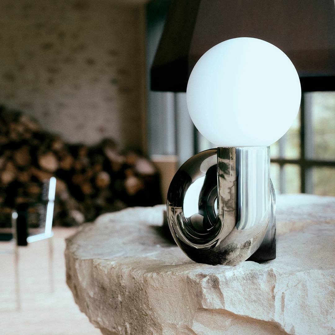 Lampe de table Neotenic Grande Petite Friture - Cadeau Noël tendance 2025