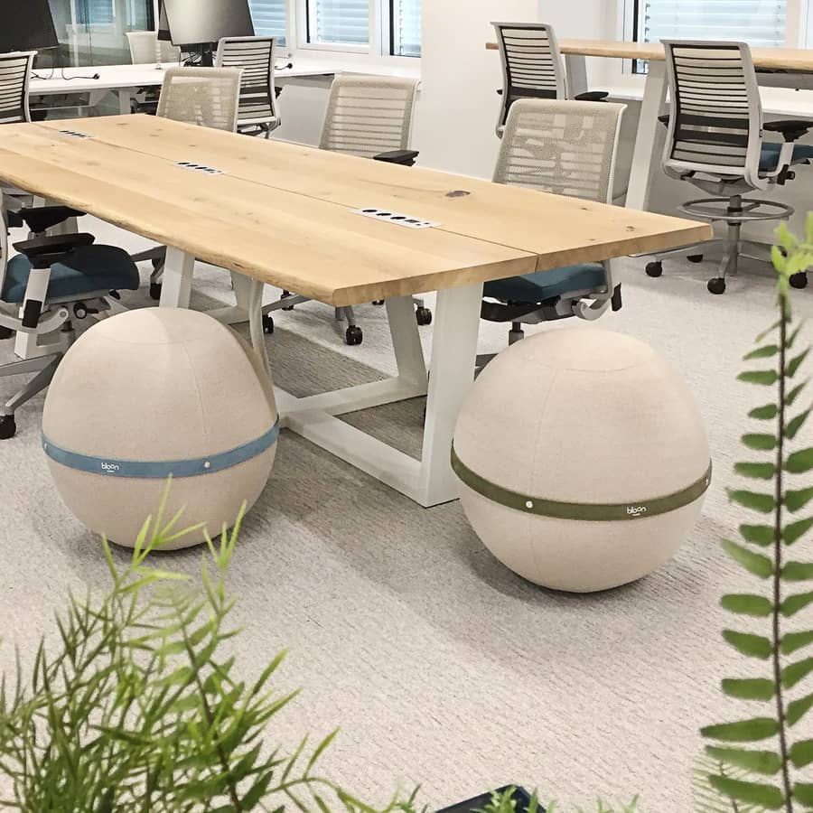 Pouf Original Bloon Paris - Aménagement flex office