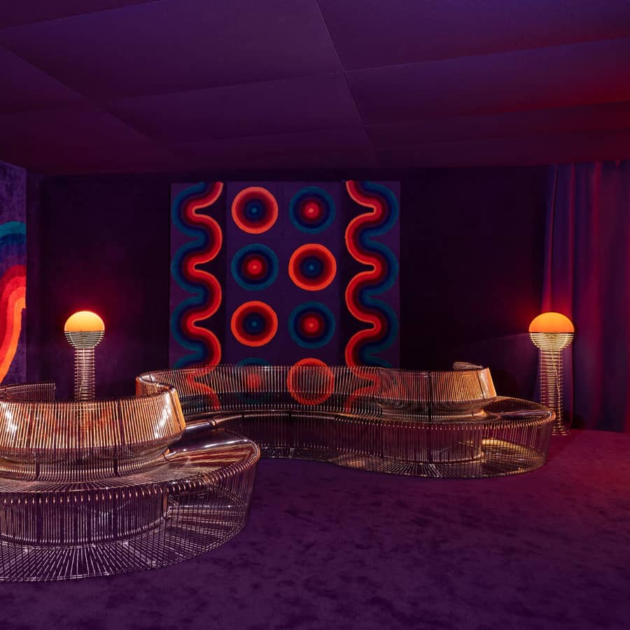 Lampadaire Wire par Verner Panton - Verpan - lampadaires salon design