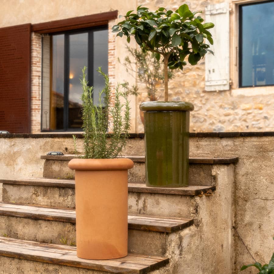 Pot de fleurs Rollo Ferm Living - jardin provençal