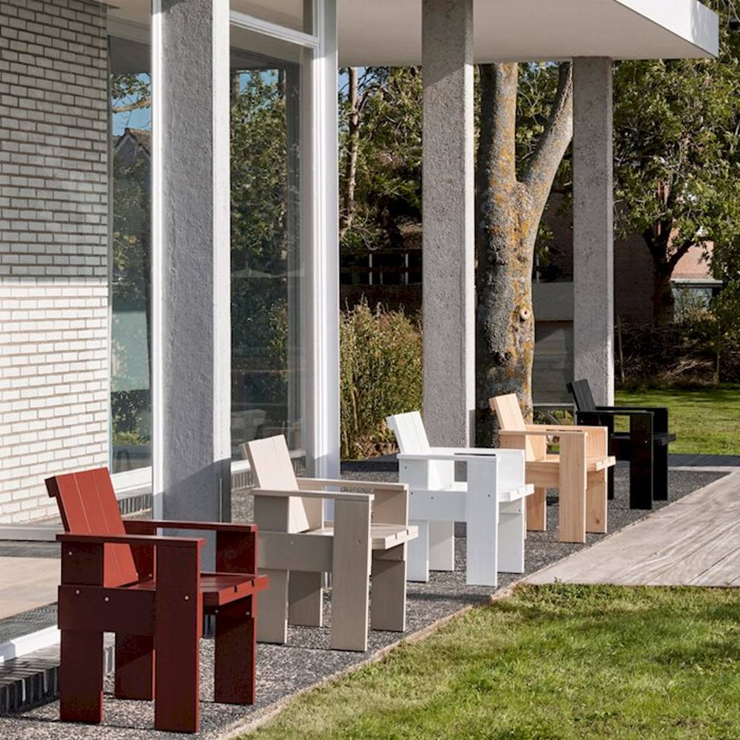 Fauteuil lounge Crate Outdoor Hay - Idée salon de jardin