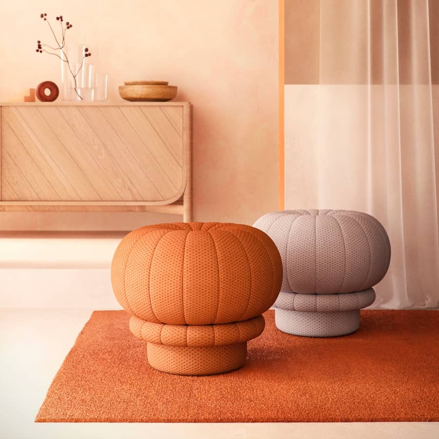 Pouf Claudie Hartô - Design français