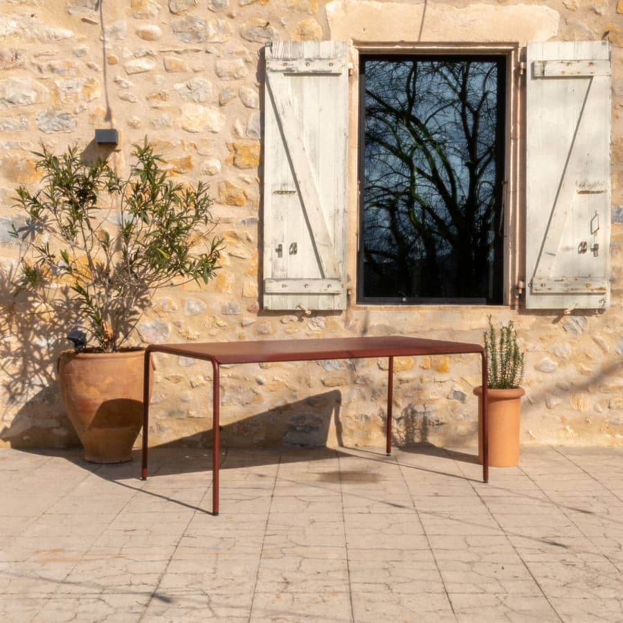 Table rectangulaire Panorama Tiptoe - jardin provençal
