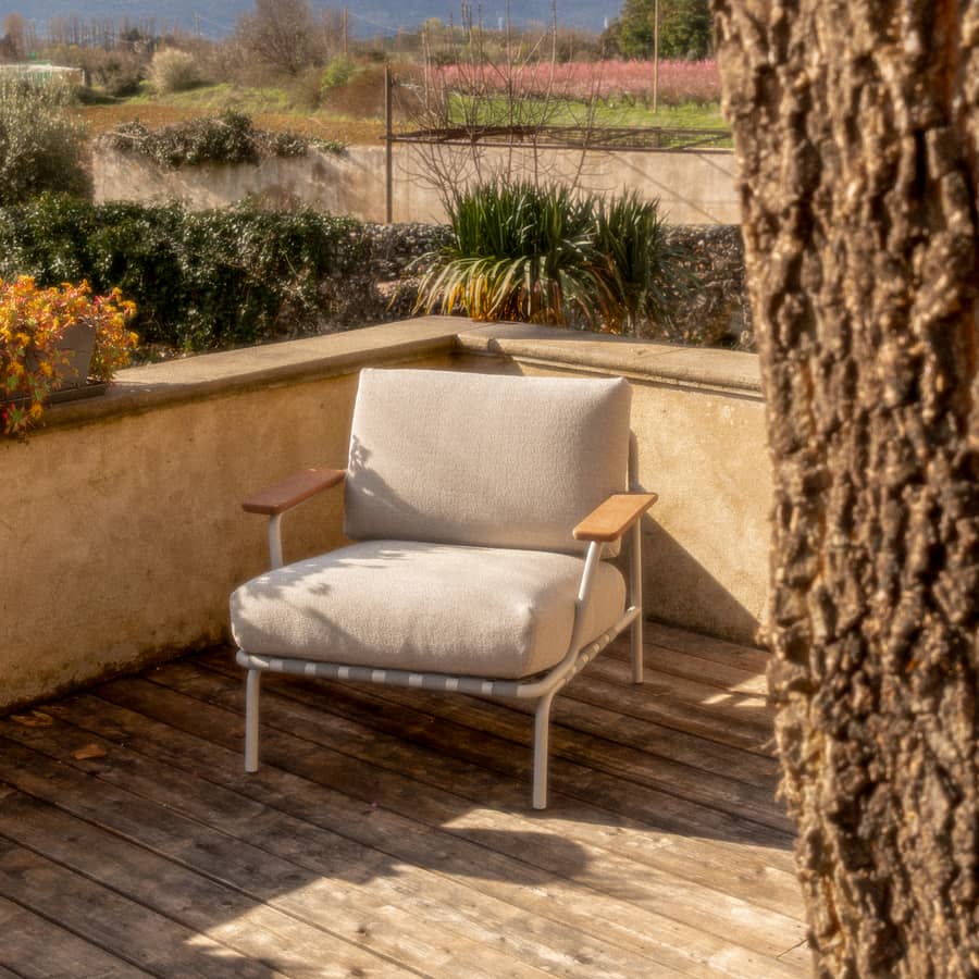 Fauteuil de jardin Settle Muuto - jardin provençal