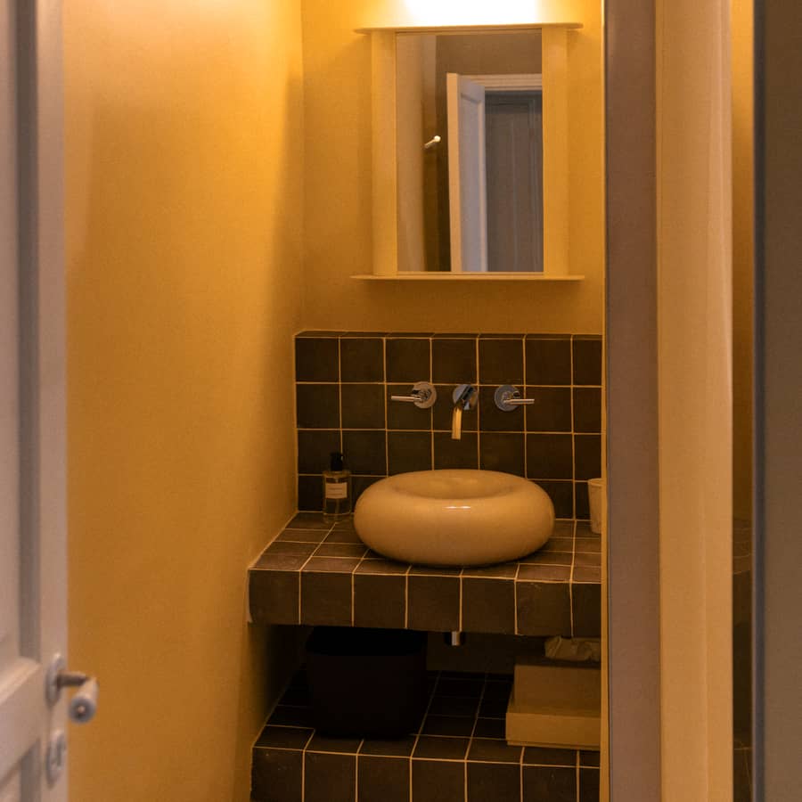 chambre méditerranéenne miroir Raawii