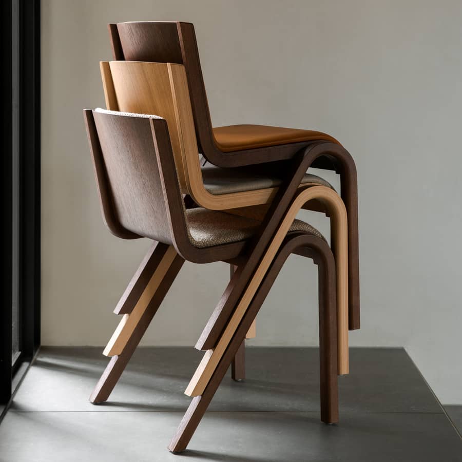 Chaise empilable Ready Audo Copenhagen - aménagement hôtel