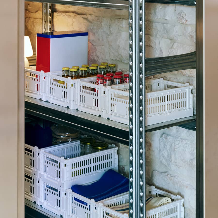 Panier Colour Crate Hay - Design scandinave