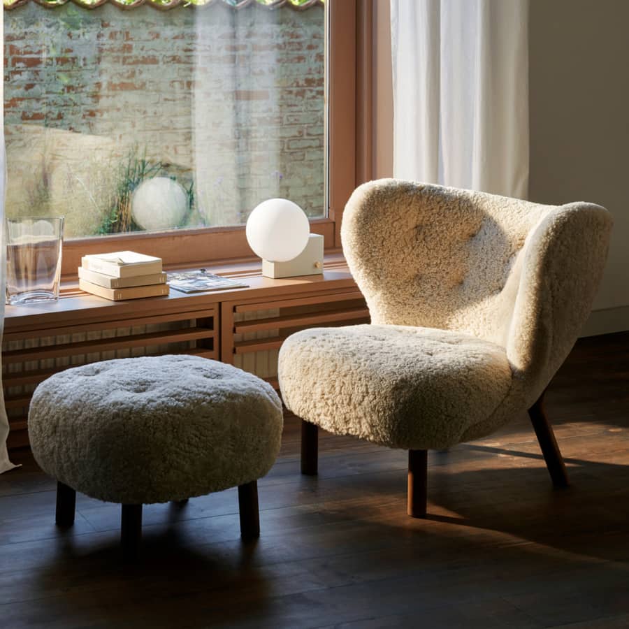 Fauteuil rembourré Little Petra VB1 &Tradition