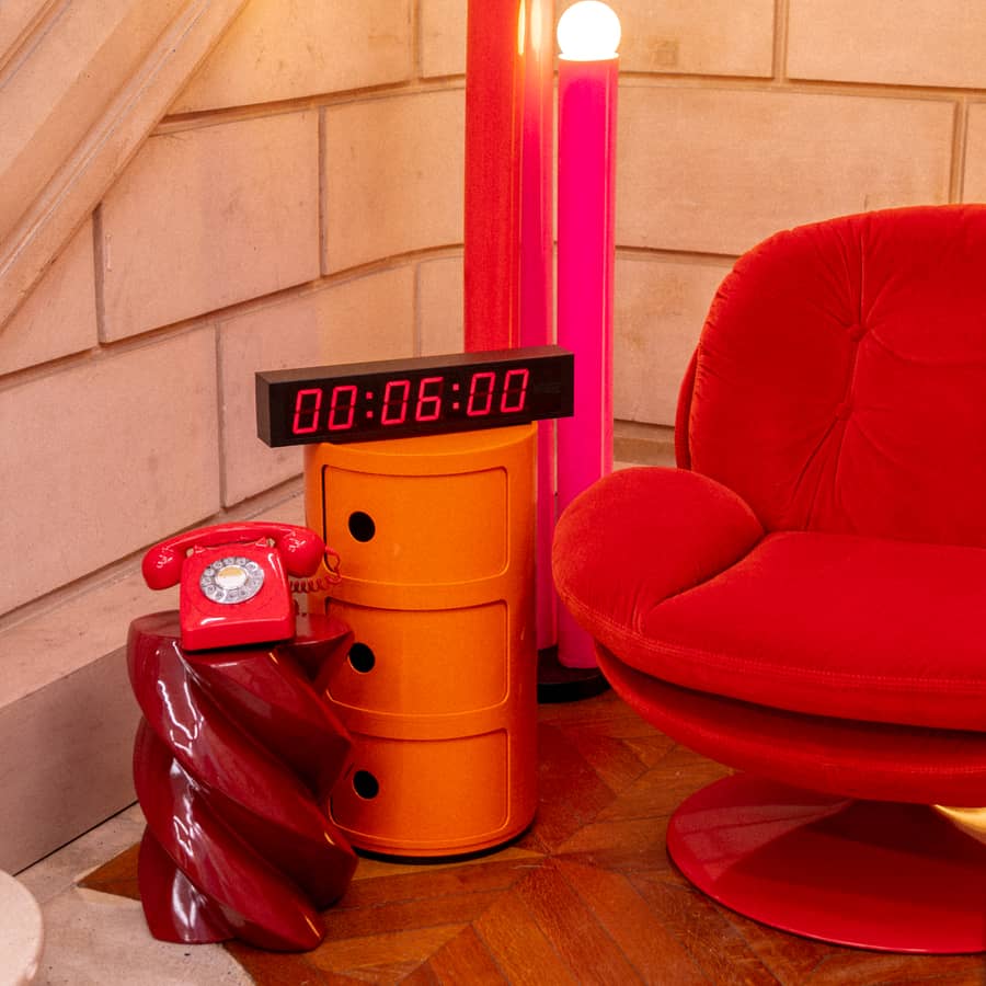 Componibili orange pop Kartell Exclusivité Made In Design
