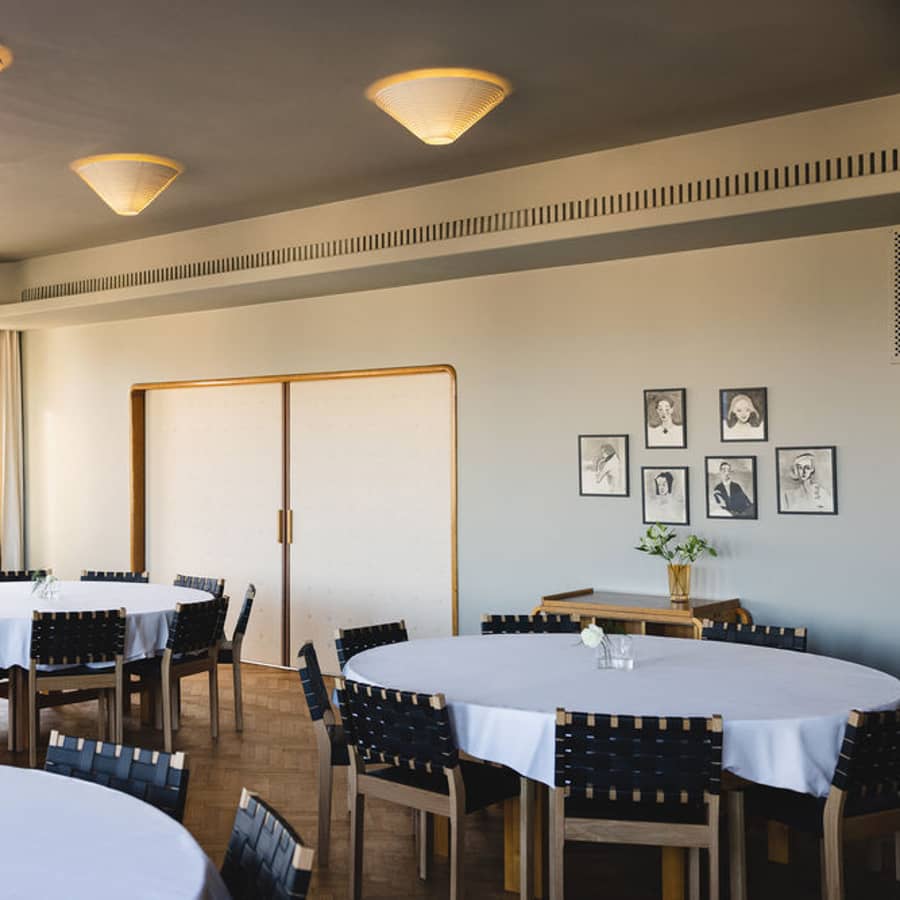 Le savoy historique Alvar Aalto artek