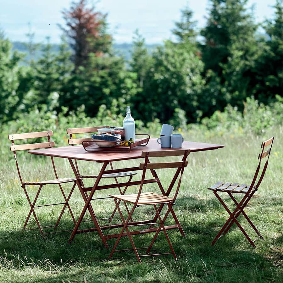 Table pliante Caractère Fermob - Idées tables jardin