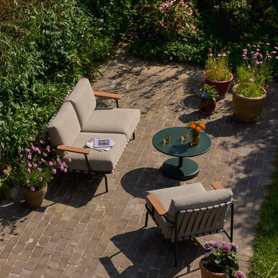 Canapé de jardin 2 places Settle Muuto -