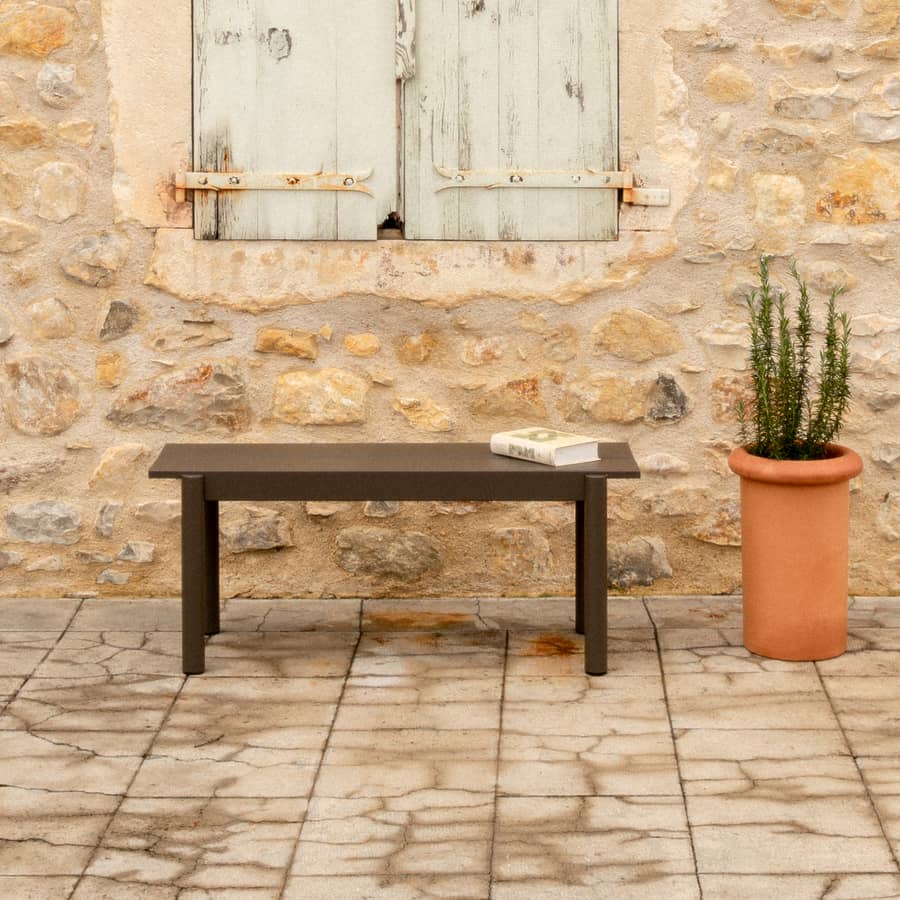 Banc Linear Muuro - jardin provençal