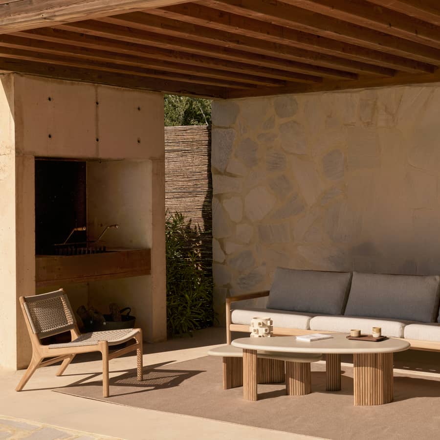 Fauteuil Jack Woven Outdoor Ethnicraft - Nouvelle collection ethnicraft
