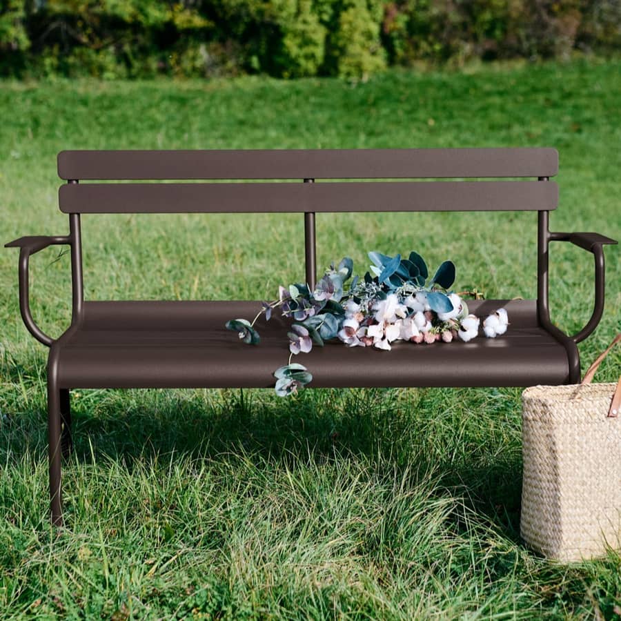 Banc Luxembourg Fermob - Couleurs Fermob
