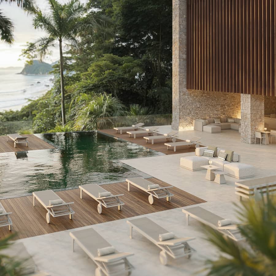 mobilier terrasse restaurant