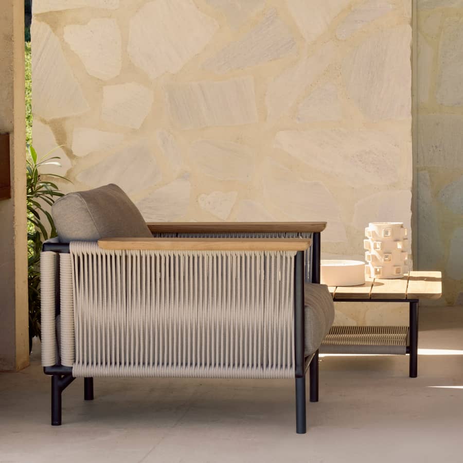 Fauteuil Corbey Ethnicraft - nouvelle collection ethnicraft