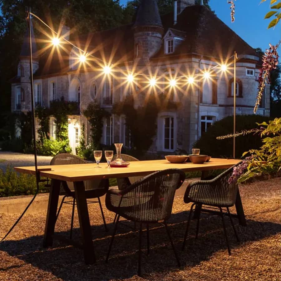 Guirlande Light My Table Vincent Sheppard - Idée éclairage terrasse