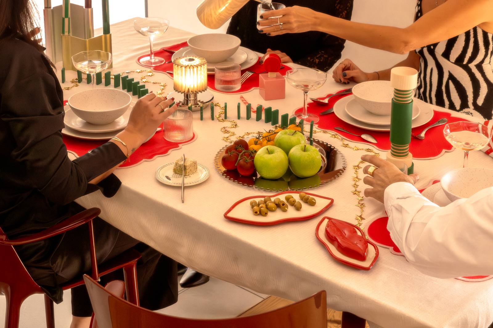 Décorations table de fête - collection Noël 2025