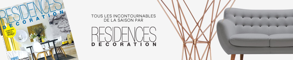 Tous les incontournables de la rentr&eacute;e par RESIDENCES D&eacute;coration
