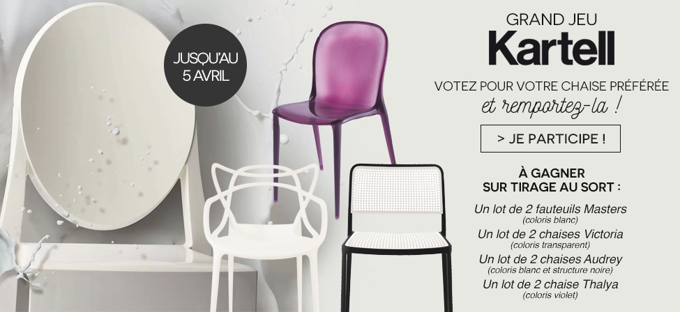 Jeu concours Kartell