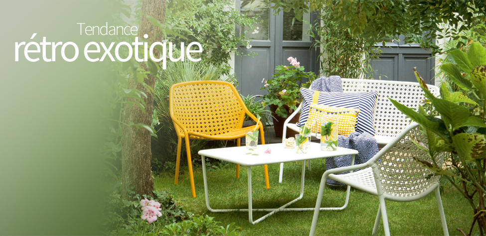 Mobilier de jardin : les tendances 2017