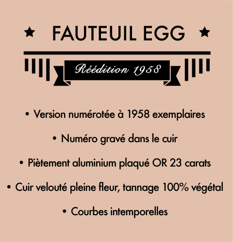 Fauteuil Egg