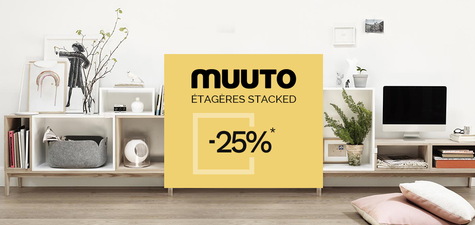MUUTO ETAGERES STACKED