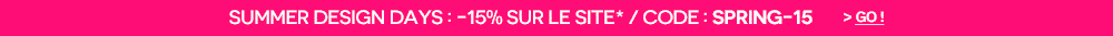 -15% sur le site - code SPRING-15