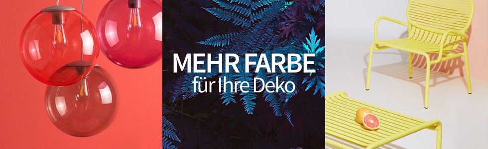 Mehr Farbe für Ihre Deko