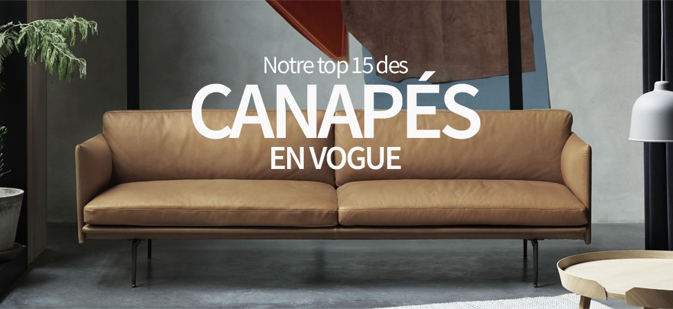 Notre top 15 des canap&eacute;s en vogue