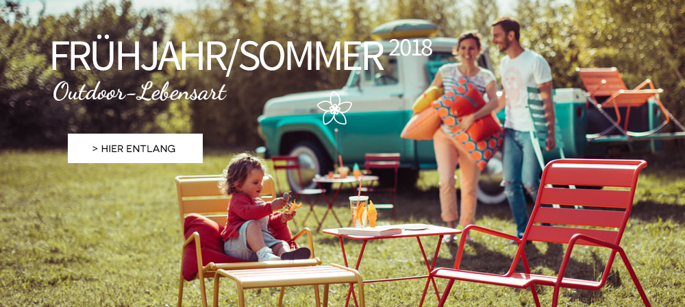 Frühjahr / Sommer 2018: Outdoor-Lebensart