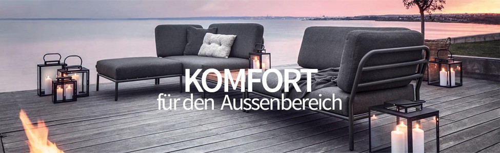Komfort für den Aussenbereich