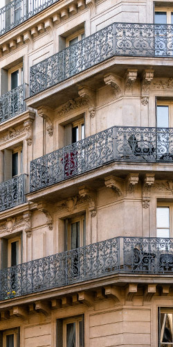 Balcon haussmannien : carnet d&rsquo;inspirations