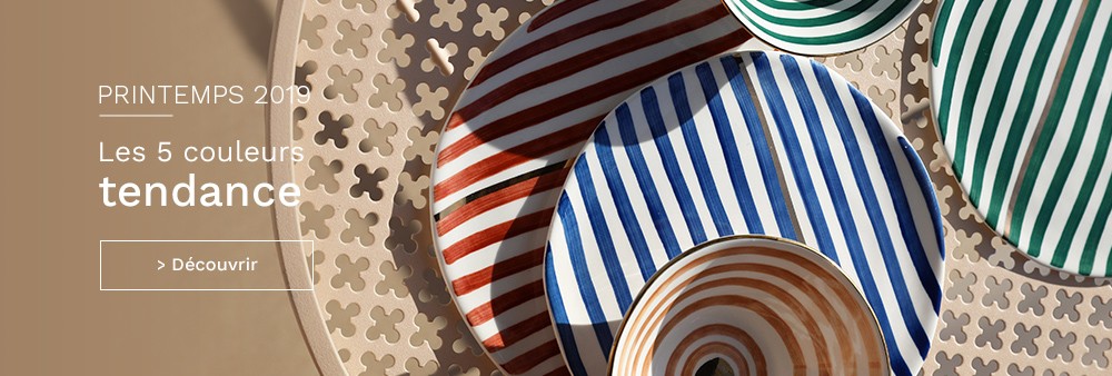 Les 5 couleurs tendance