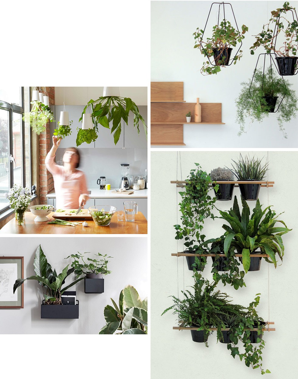 Sky Planter by Boskke / Etcetera Planter by Compagnie / Wall box by Ferm Living Sky Planter by Boskke / Etcetera Planter by Compagnie / Wall box by Ferm Living