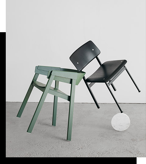 Chaises à tomber