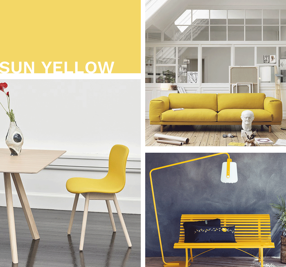 Sun yellow