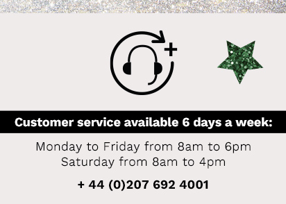 Customer service available 6 days a week