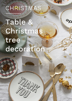 Table and tree decoration