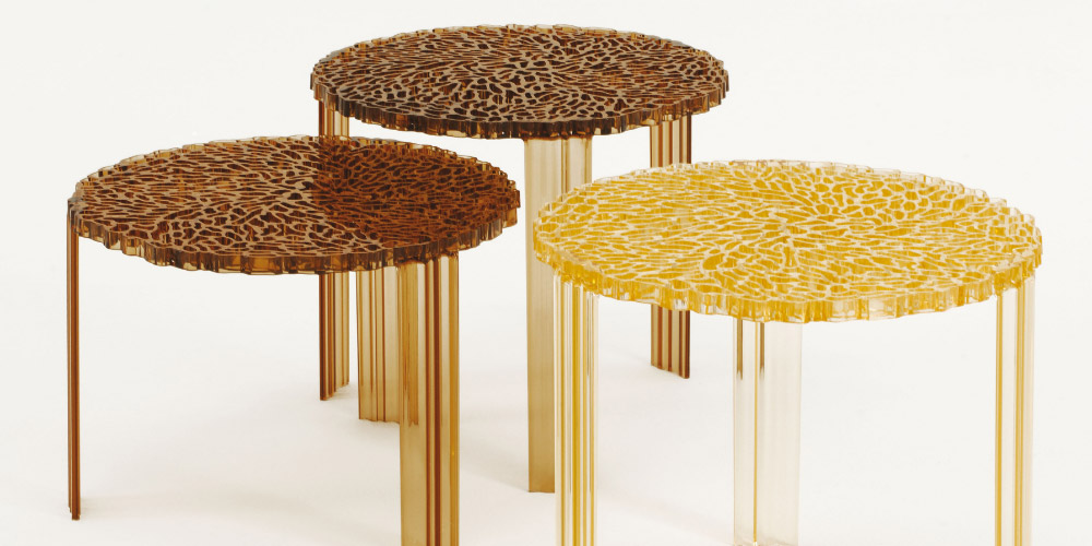 Table basse T-Table Medio - Kartell Table basse T-Table Medio - Kartell