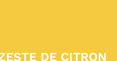 Zeste de citron