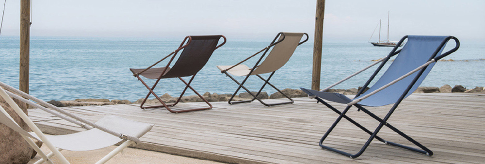 Vetta Reclining and Foldable chair by Emu