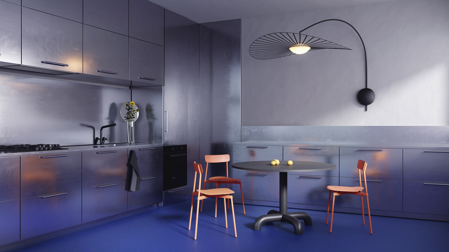 Table ronde Unify / Ø 120 cm - Chêne - Petite Friture