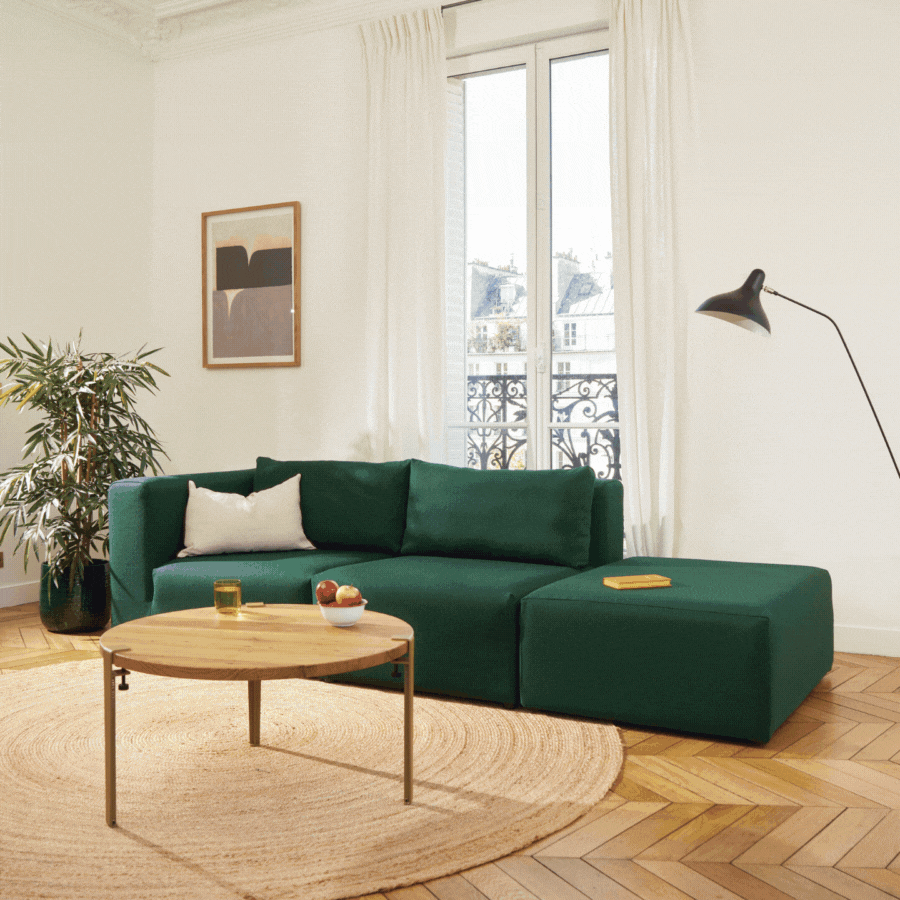 Canapé modulable Bridge Tip Toe - canapes modulables confortables