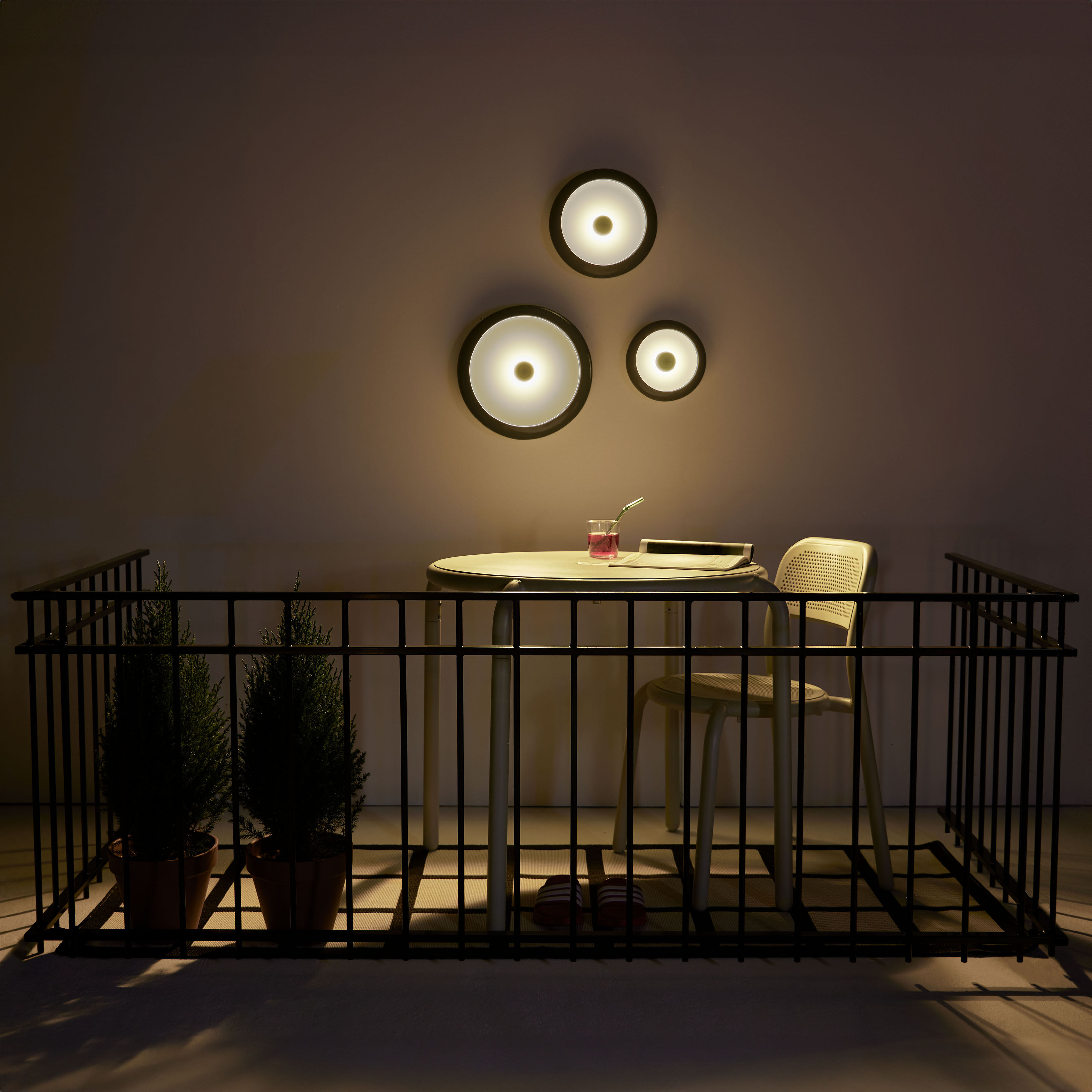 Applique d'extérieur Oloha Trio Fatboy - Aménager petit balcon