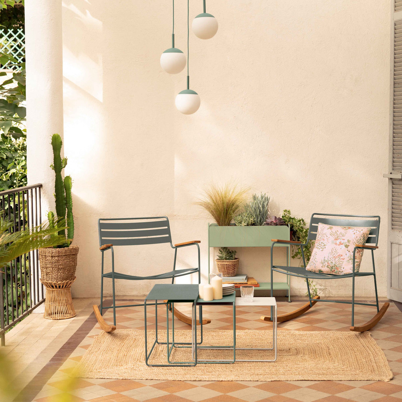 Rocking chair Surprising  Fermob - Aménager petit balcon